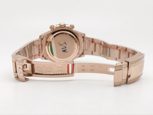 Daytona 126505 RG/RG Gold/Blk/Stk 904L GMF GM4131