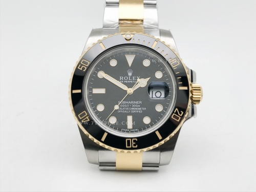 Submariner 116613LN YG/SS Black FCF VR3135