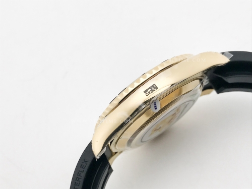 YachtMaster 226658 42mm Wt YG/RU Blk KF VR3235