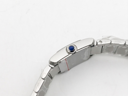 Ladies Cartier Tank Francaise Sml SS/SS Sil KRF Sw Qtz