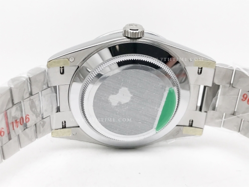 DayDate 40mm 228239 904L Flt Wt SS/SS S-Gry/Stk Noob A2836