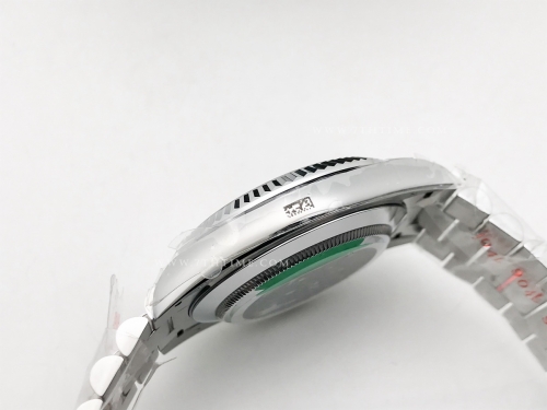 DayDate 40mm 904L Flt Wt SS/SS Blue/Rm Noob A2836