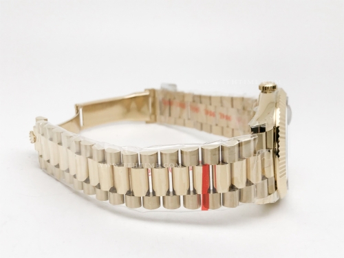 DayDate 228238 40mm 904L Flt Wt YG/YG O-Grn/Rm Noob A2836