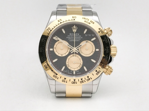 Daytona 126503 YG/SS Blk/Gold/Stk ESF A4131