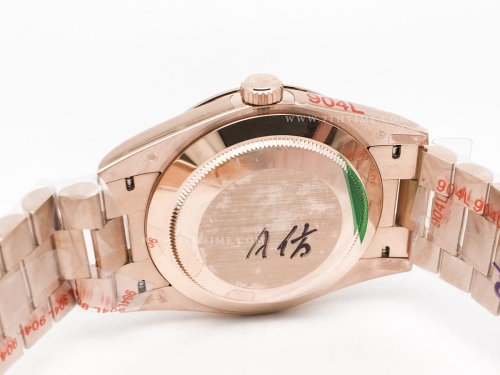 DayDate 40mm Flt RG/RG Blue/Dia GMF A2836