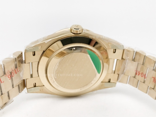 DayDate 228238 40mm 904L Flt Wt YG/YG Blk/Dia Noob A2836