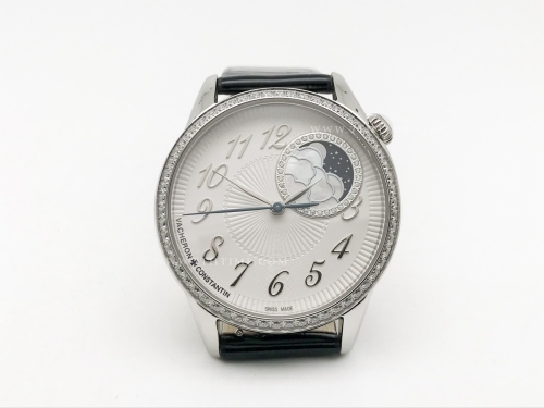 Egerie Moonphase 8500F SS/LE White NNF A1088