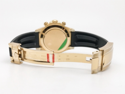 Daytona 126518LN CER YG/RU White/Stk ESF A4131