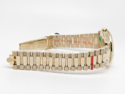 DayDate 228238 40mm 904L Flt Wt YG/YG M-Wht/Dia Noob A2836