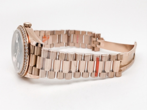 DayDate 40mm Flt Dia RG/RG Blue/Dia BPF VR3255