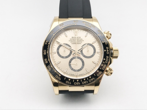 Daytona 126518LN CER YG/RU Gold/Stk ESF A4131