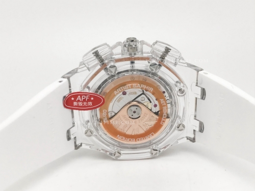 AP ROO Chronograph AET CO/RU Red-Wht/Stk APF A3126 Mod