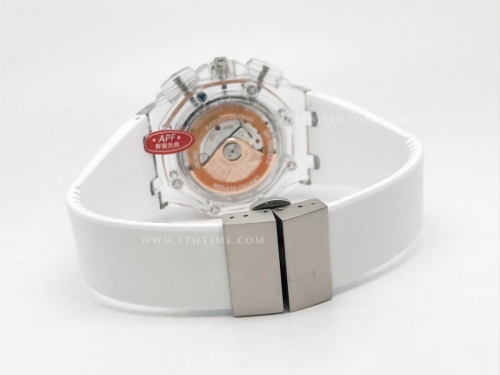 AP ROO Chronograph AET CO/RU Red-Wht/Stk APF A3126 Mod