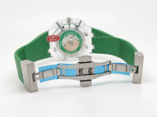 AP ROO Chronograph AET CO/RU Grn/Stk APF A3126 Mod