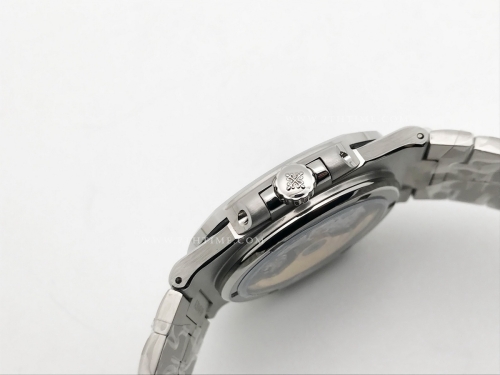 Nautilus Jumbo 5711 SS/SS Black/Stk BPF MY9015 Mod