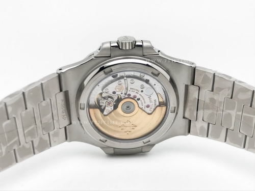 Nautilus Jumbo 5711 SS/SS Black/Stk BPF MY9015 Mod