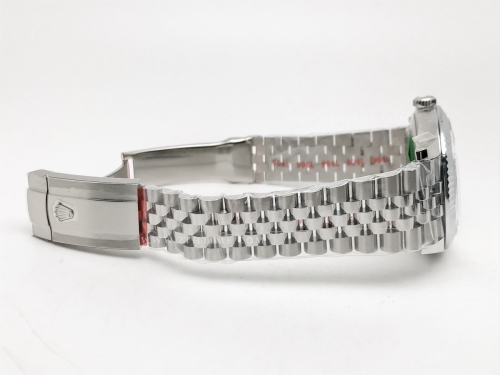 DJ2 126334 41mm Jub Flt 904L SS/SS Silv/Stk JQF VR3235