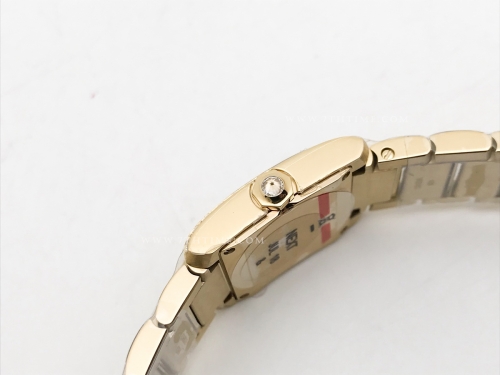 Ladies Tank Francaise Sml Dia YG/YG Sil K11 Sw Qt