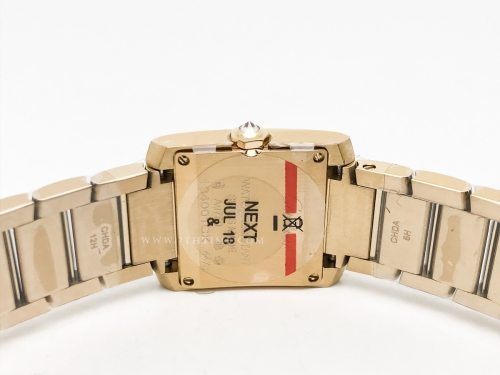 Ladies Tank Francaise Sml Dia YG/YG Sil K11 Sw Qt