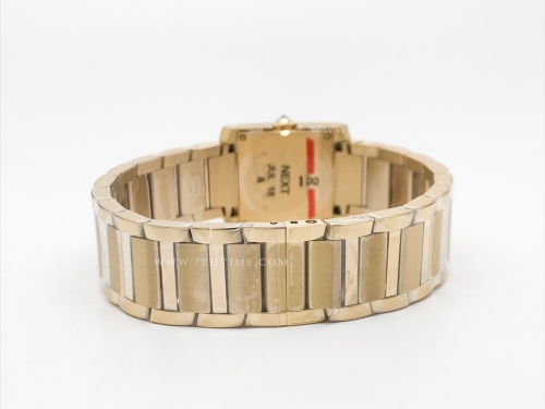 Ladies Tank Francaise Sml Dia YG/YG Sil K11 Sw Qt