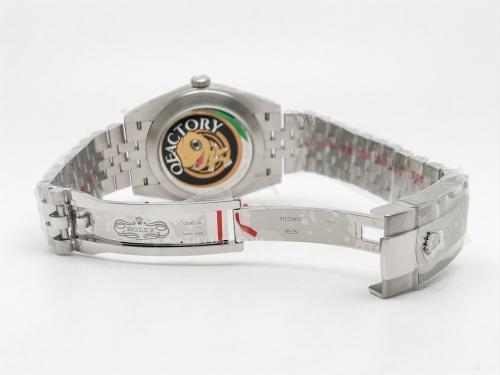 DJ2 41mm Jub Flt 904L SS/SS Blk/Stk JQF VR3235