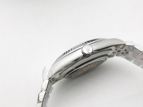 DJ2 126334 41mm Jub Flt 904L SS/SS Blue-P/Stk JQF VR3235