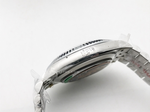 DJ2 126334 41mm Jub Flt 904L SS/SS Blue-P/Stk JQF VR3235