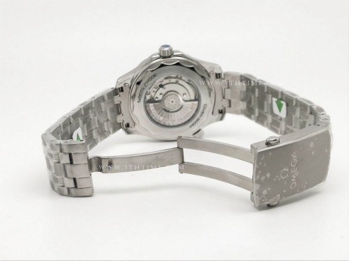 Seamaster 300m 2018 Blk SS/SS White GDF MY8215