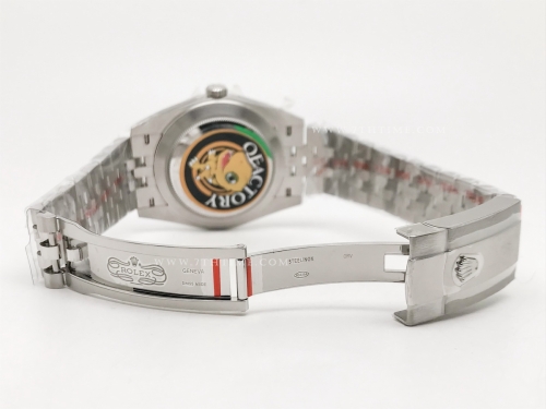 DJ2 126334 41mm Jub Flt 904L SS/SS Blue/Dia JQF VR3235