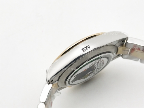 Daytona 116503 904L Wt YG/SS Gold/Dia QF SH4130