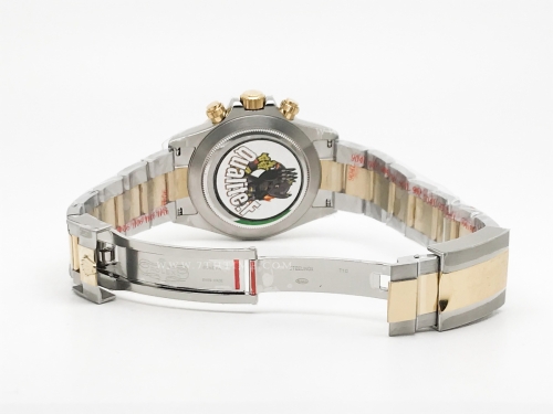 Daytona 116503 904L Wt YG/SS Gold/Dia QF SH4130