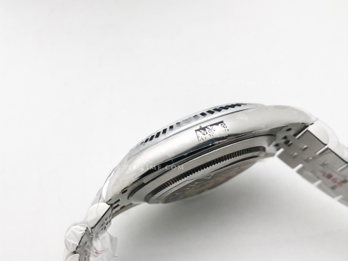 DJ2 126334 41mm Jub Flt 904L SS/SS Blk/Dia JQF VR3235