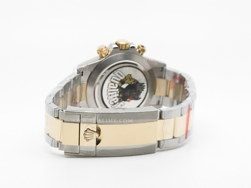 Daytona 116503 904L Wt YG/SS Gold/Dia QF SH4130