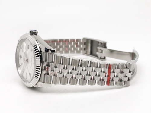 DJ2 41mm Jub Flt 904L SS/SS Wht/Stk GMF VR3235