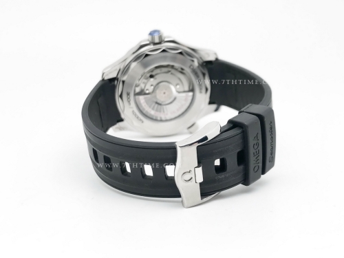 Seamaster 300m 2018 Blk SS/RU White GDF MY8215