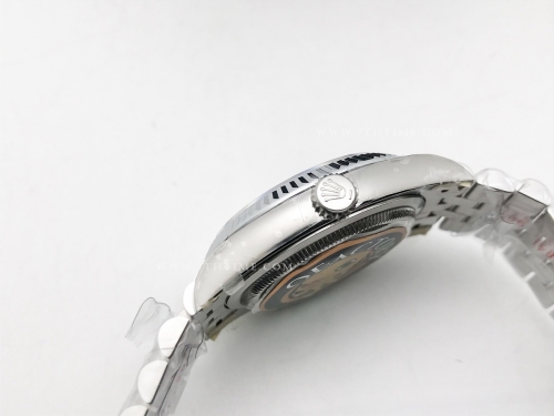 DJ 126234 36mm Jub Flt 904L SS/SS Blue/Stk JQF VR3235