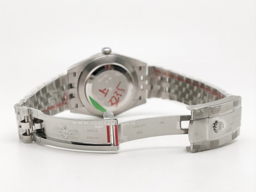 DJ2 41mm Jub Flt 904L SS/SS Wht/Stk GMF VR3235