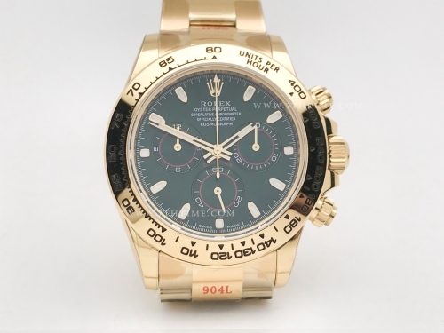 Daytona 116508 YG/YG Green/Stk 904L N6F A4130