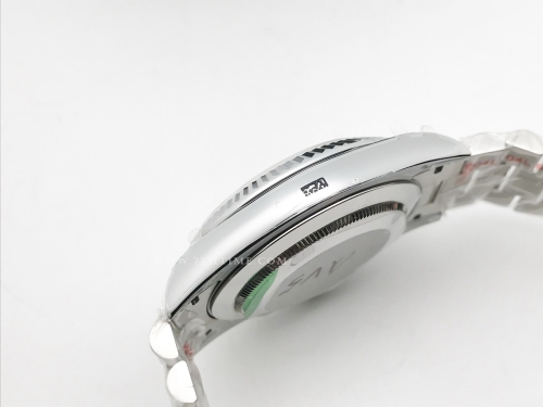 DayDate 40mm 904L Flt SS/SS Wht/Stk GMF A2836