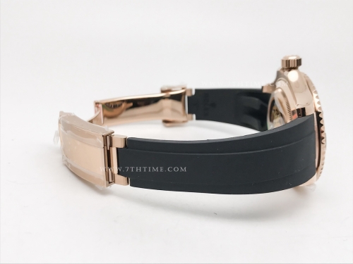 YachtMaster 126655 40mm RG/RU Blk JQF VR3235