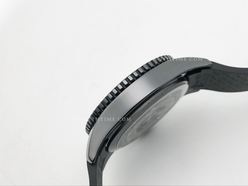 HydroConquest Mens 43mm CER/RU Black HKF Asia 2824