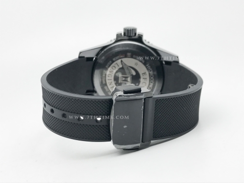 HydroConquest Mens 43mm CER/RU Black HKF Asia 2824