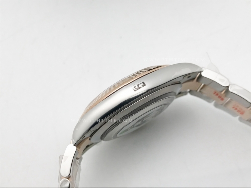 DJ2 41mm Oys Flt 904L RG/SS Silv/Dia Clean VR3235