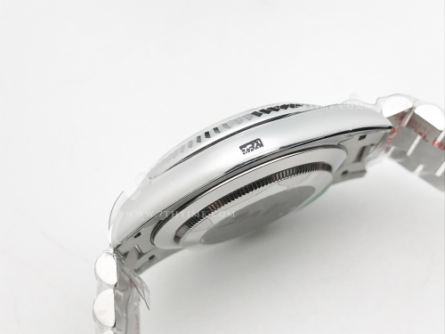 DayDate 40mm 904L Flt SS/SS Blk/Dia GMF A2836