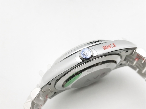 DayDate 40mm 904L Flt SS/SS I-Blue/Dia GMF A2836