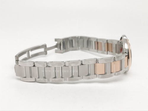 Balon Bleu Ladies 28mm RG RG/SS Wht/Dia V6F V7 Sw Qtz