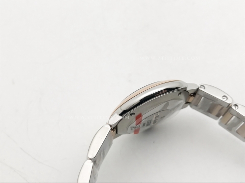 Balon Bleu Ladies 28mm RG RG/SS Wht/Dia V6F V7 Sw Qtz