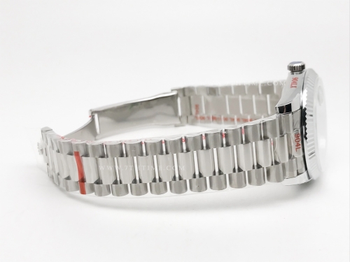 DayDate 40mm 904L Flt SS/SS I-Blue/Ara GMF A2836