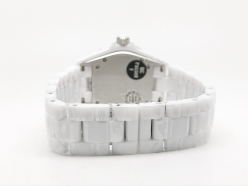 XHANEL J-12 38mm Wht CER/CER Wht/Num HTF A2892