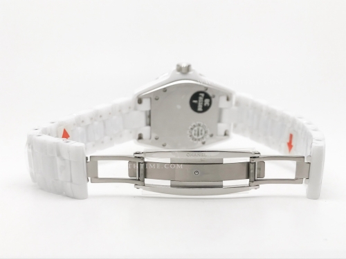 XHANEL J-12 38mm Wht CER/CER MOP/Dia HTF A2892